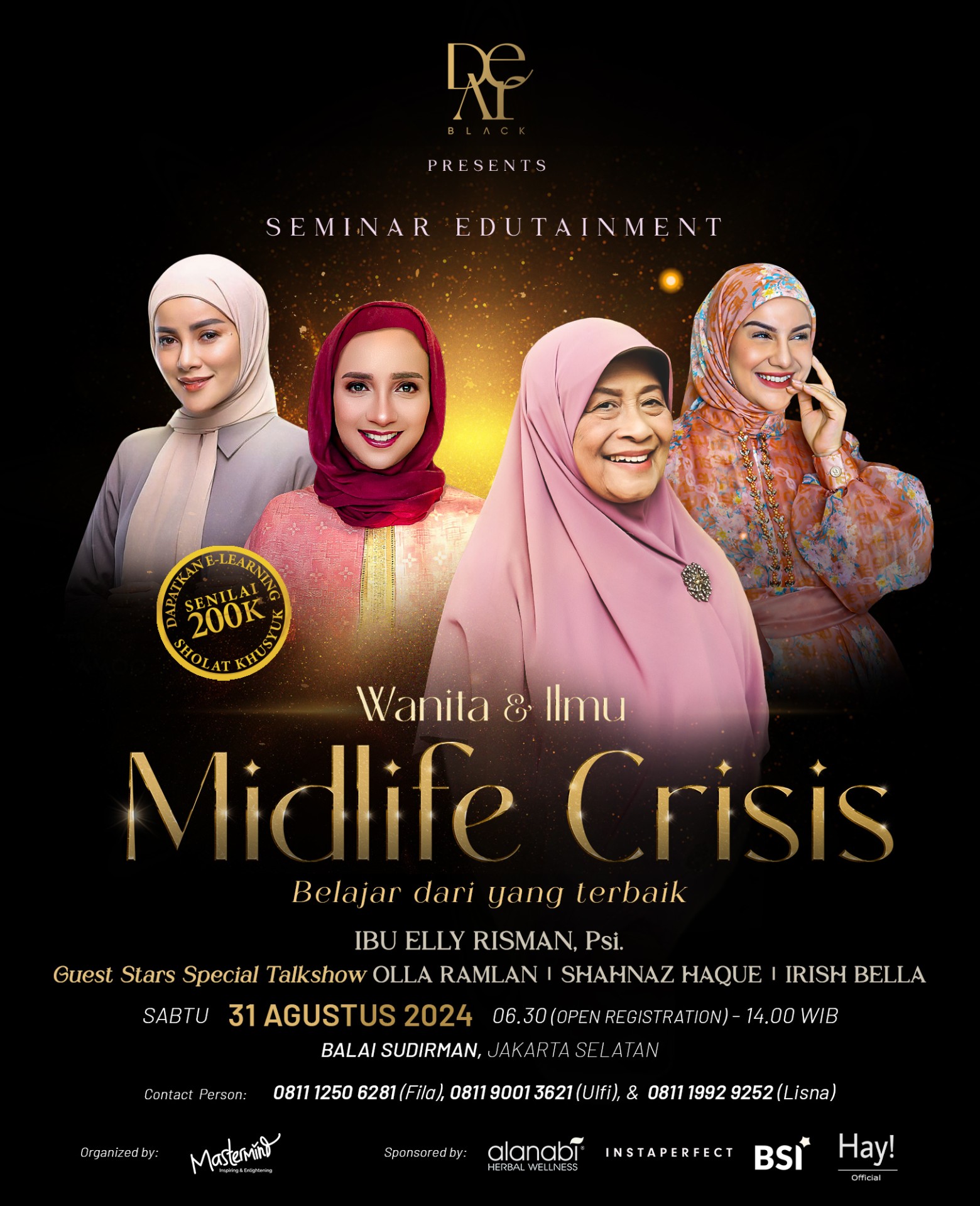 DEARBLACK - Wanita dan Ilmu Chapter #2 - MIDLIFE CRISIS (Khusus Wanita)